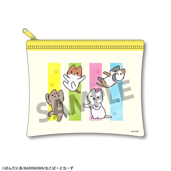 『うごく!ねこむかしばなし』ミニクリアフラットポーチ