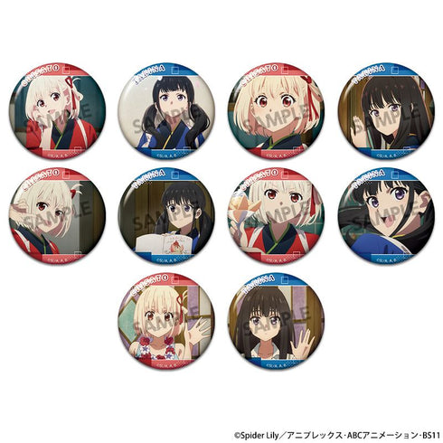 『リコリス・リコイル』トレーディング缶バッジ ショートムービー ver.【BOX】