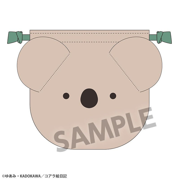 『コアラ絵日記』フェイス巾着