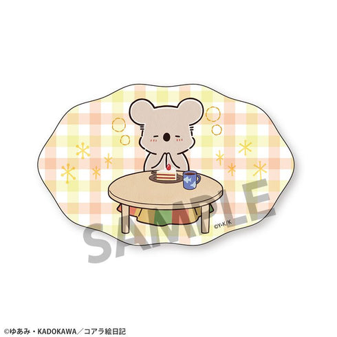 『コアラ絵日記』ステッカー コアラとケーキ