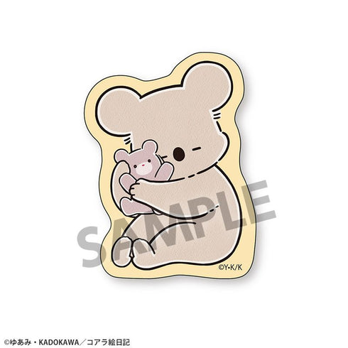 『コアラ絵日記』アクリルステッカー コアラとくまちゃん