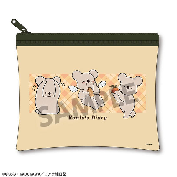 『コアラ絵日記』ミニクリアフラットポーチ