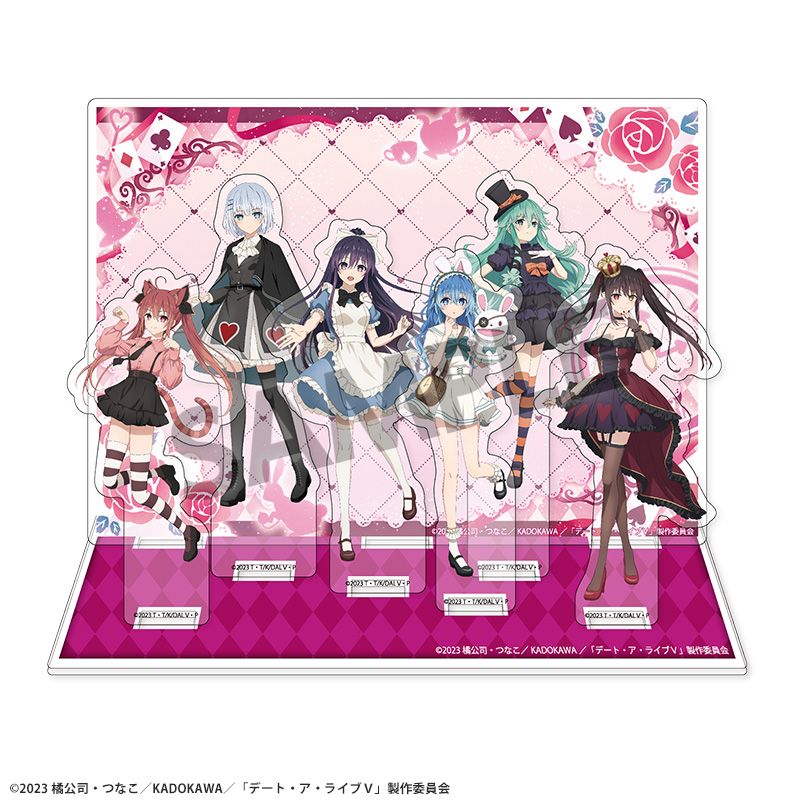 デート・ア・ライブV』背景付き描き下ろしアクリルスタンド 不思議の国