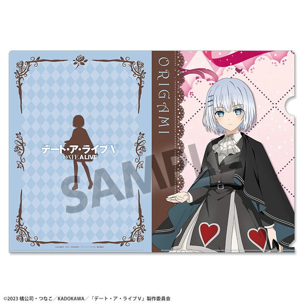 『デート・ア・ライブV』描き下ろしクリアファイル 鳶一折紙 不思議の国のアリス ver.