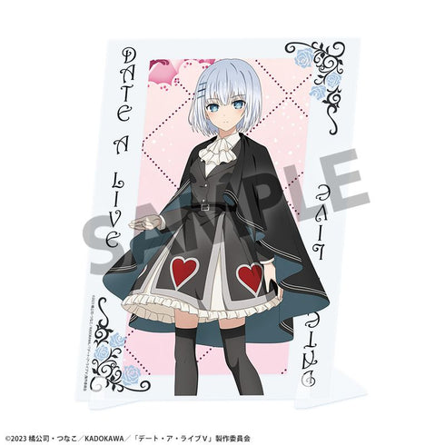 『デート・ア・ライブV』描き下ろしビジュアルアクリルプレート 鳶一折紙 不思議の国のアリス ver.