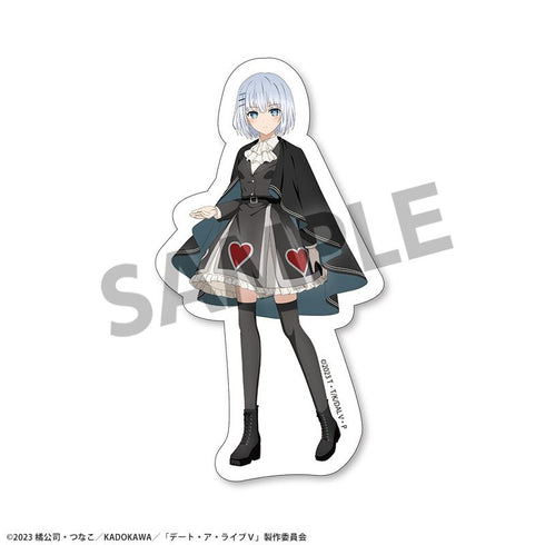 『デート・ア・ライブV』描き下ろしダイカットステッカー 鳶一折紙 不思議の国のアリス ver.