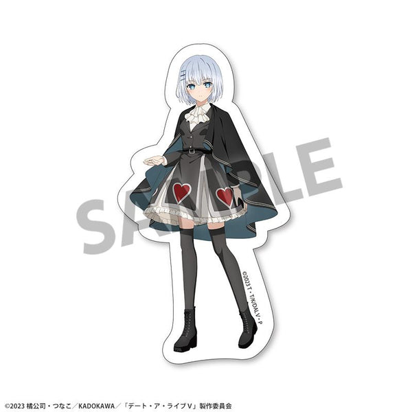 『デート・ア・ライブV』描き下ろしダイカットステッカー 鳶一折紙 不思議の国のアリス ver.