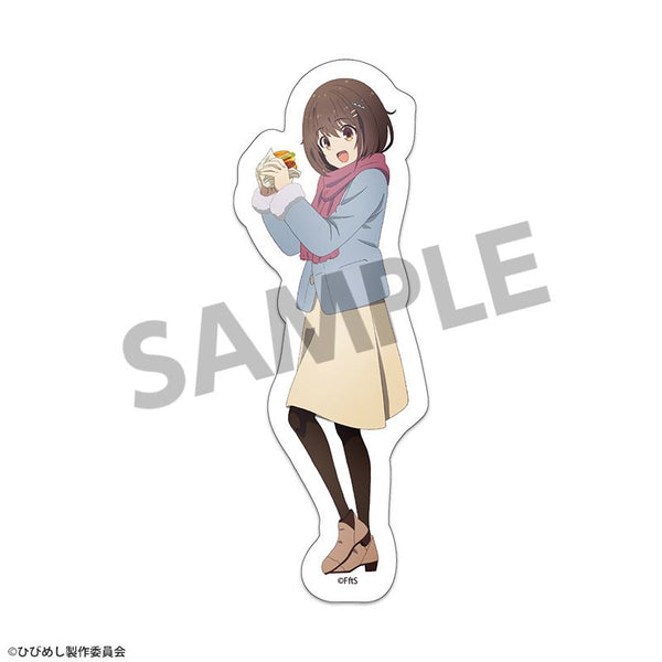 『日々は過ぎれど飯うまし』描き下ろしダイカットステッカー 河合まこ ゆく年くる年 ver.