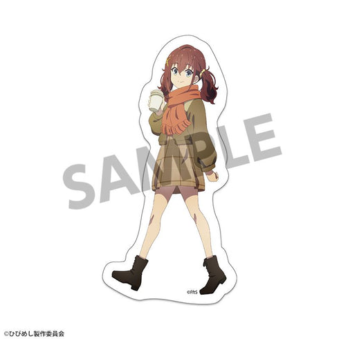 『日々は過ぎれど飯うまし』描き下ろしダイカットステッカー 古舘くれあ ゆく年くる年 ver.