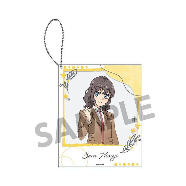 『青春ブタ野郎はサンタクロースの夢を見ない』ポラロイド風アクリルキーホルダー 姫路紗良