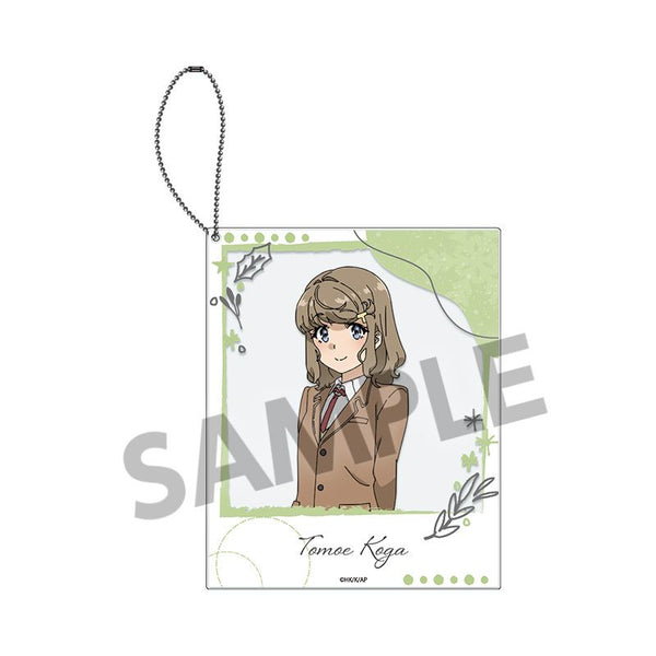 『青春ブタ野郎はサンタクロースの夢を見ない』ポラロイド風アクリルキーホルダー 古賀朋絵