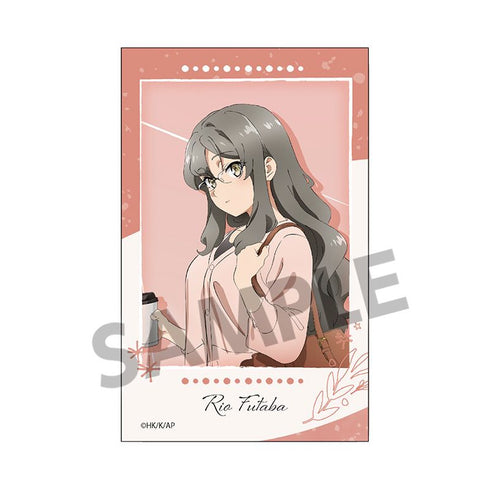 『青春ブタ野郎はサンタクロースの夢を見ない』インスタントフォト風ステッカー 双葉理央