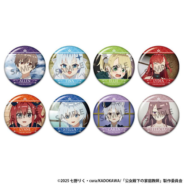 『公女殿下の家庭教師』トレーディング缶バッジ【BOX】