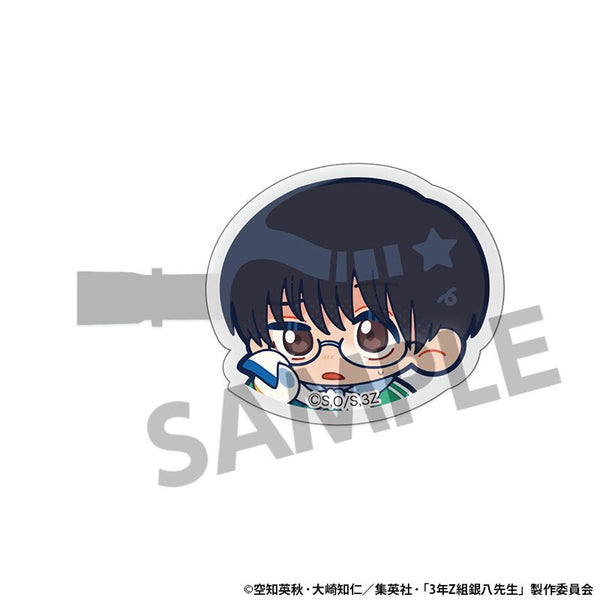 『3年Z組銀八先生』アクリルヘアクリップ 志村新八