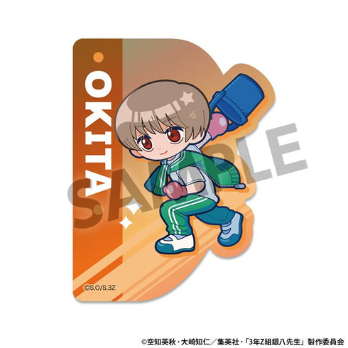 『3年Z組銀八先生』オーロラステッカー 沖田総悟