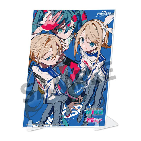 『レーシングミク』2025 Rd.2 FUJI Ver. ビジュアルアクリルプレート