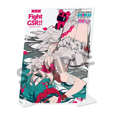 『レーシングミク』2025 Rd.4 FUJI Ver. ビジュアルアクリルプレート