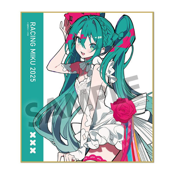 『レーシングミク』2025 15th ”Rhapsody” Ver. ミニ色紙