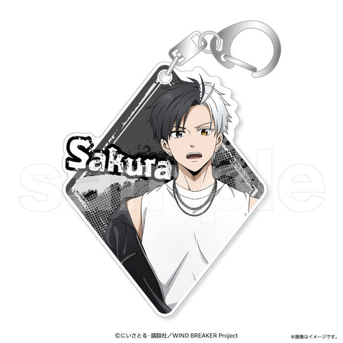 『WIND BREAKER』アクリルキーホルダー ロックレザー 桜遥
