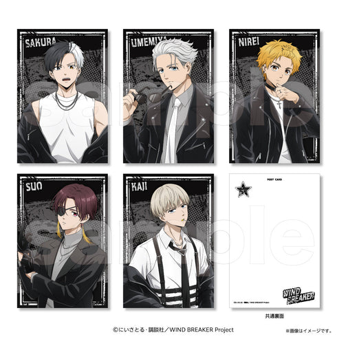 『WIND BREAKER』ポストカードセット ロックレザー