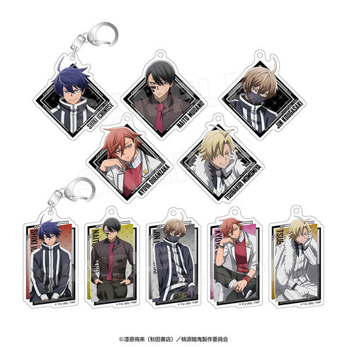 『桃源暗鬼』アクリルキーホルダーコレクション シットダウン【BOX】