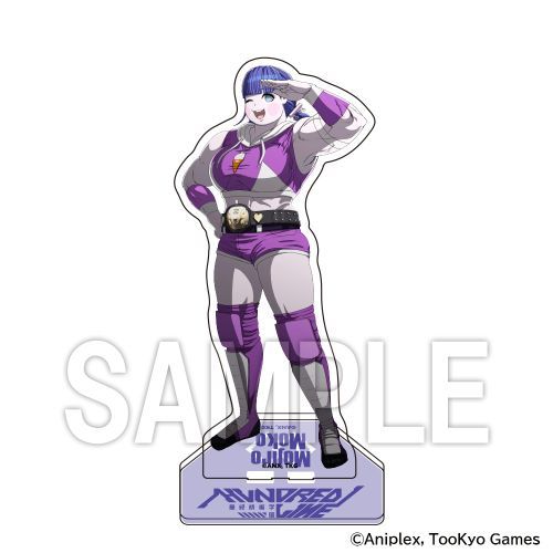 『HUNDRED LINE -最終防衛学園-』アクリルフィギュア 喪白もこ