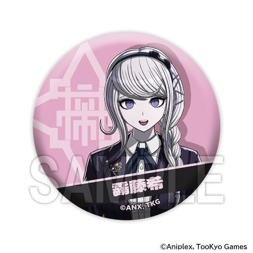 『HUNDRED LINE -最終防衛学園-』缶バッジ 霧藤希