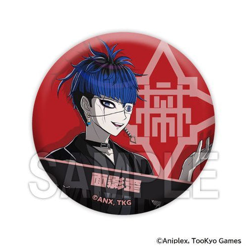 『HUNDRED LINE -最終防衛学園-』缶バッジ 面影歪