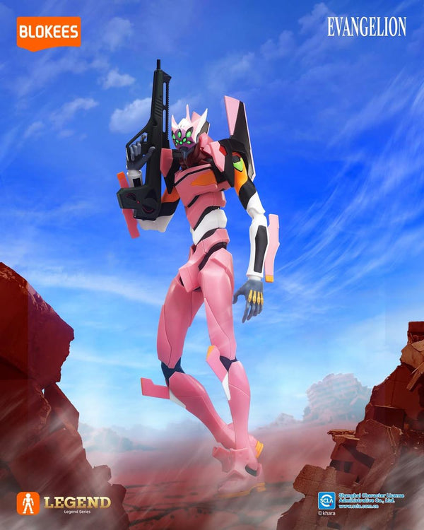 『エヴァンゲリオンシリーズ』Blokees Action Edition エヴァンゲリオン 正規実用型(ヴィレカスタム) 8号機α プラスチックモデル