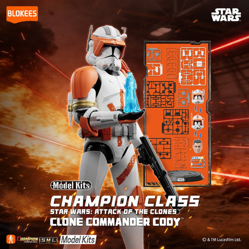 『スター・ウォーズ クローンの攻撃』Blokees CHAMPION CLASS10 コマンダー・コーディ