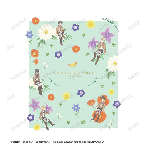 『進撃の巨人』Botania バックプリントパーカーメンズ【202608再販】