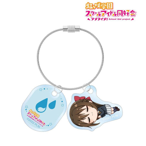 《Love Live! 虹咲学园校园偶像同好会》樱坂静音 迷你版 双连线亚克力钥匙扣【202605再版】