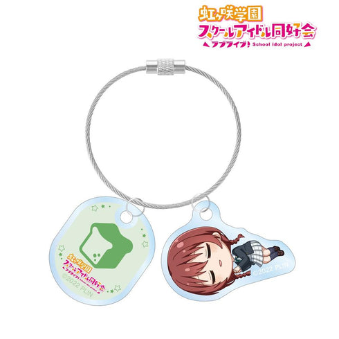 《Love Live! 虹咲学园校园偶像同好会》艾玛·维尔德 迷你版 双连线亚克力钥匙扣【202605再版】