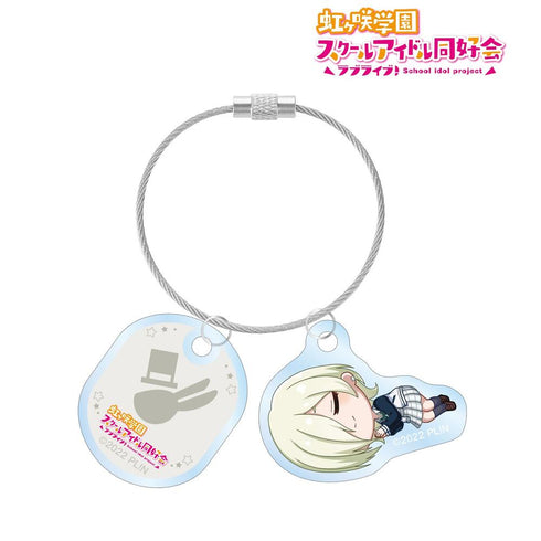 『ラブライブ!虹ヶ咲学園スクールアイドル同好会』ミア・テイラー ちびころ 2連ワイヤーアクリルキーホルダー【202605再販】