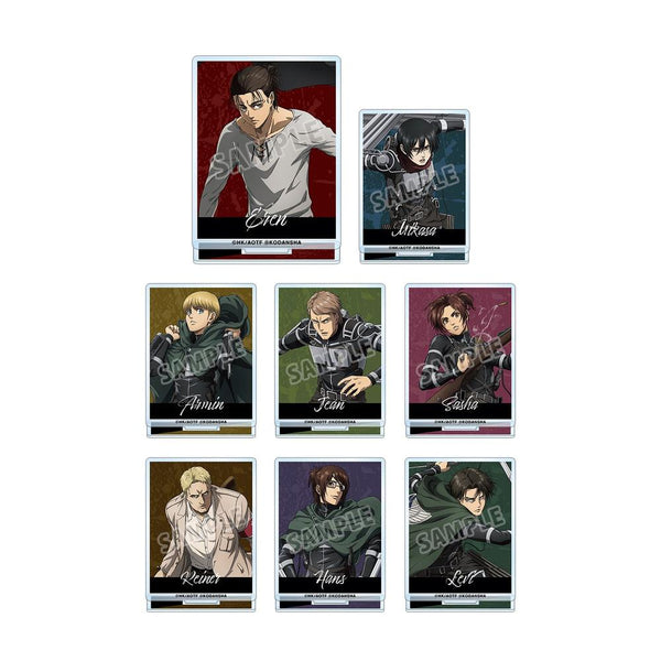 『進撃の巨人』トレーディングアクリルスタンド vol.3(単位/BOX)【202608再販】