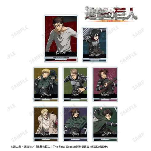 『進撃の巨人』トレーディングアクリルスタンド vol.3(単位/BOX)【202608再販】