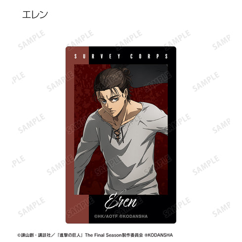 『進撃の巨人』トレーディングカードステッカー vol.2(全8種) BOX