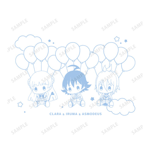 『魔入りました!入間くん』鈴⽊⼊間&アスモデウス‧アリス&ウァラク‧クララ POPOON Tシャツ(メンズ/レディース)
