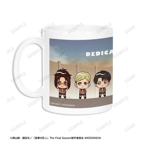 『進撃の巨人』調査兵団 ちょこんと! 「心臓を捧げよ!!」 マグカップ【202603再販】