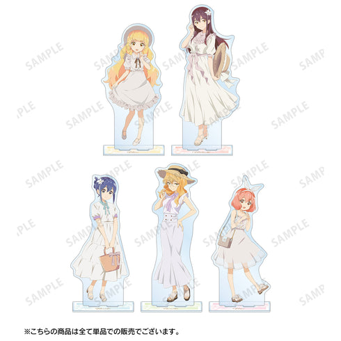 《我的百合是工作!》全新绘制插画 白色连衣裙版 BIG亚克力立牌 舞