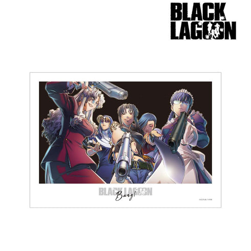 『BLACK LAGOON』集合 A3マット加工ポスター【202408再販】