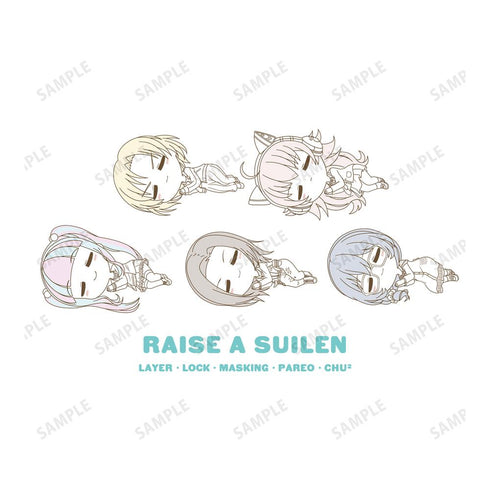 『BanG Dream! ガールズバンドパーティ!』RAISE A SUILEN ちびころ Tシャツレディース【202502再販】