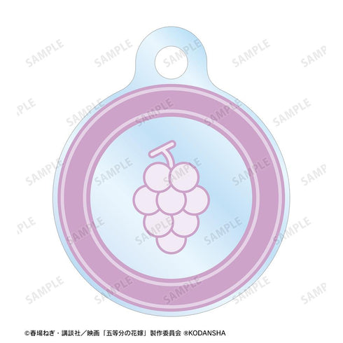 『五等分の花嫁』描き下ろしイラスト 中野二乃 フルーツワンピースver. 2連ワイヤーアクリルキーホルダー【202501再販】