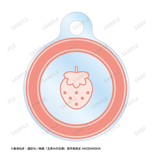 『五等分の花嫁』描き下ろしイラスト 中野五月 フルーツワンピースver. 2連ワイヤーアクリルキーホルダー【202501再販】