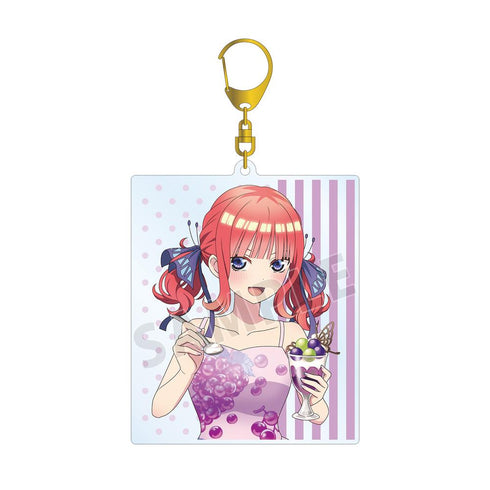 『五等分の花嫁』描き下ろしイラスト 中野二乃 フルーツワンピースver. BIGアクリルキーホルダー【202501再販】