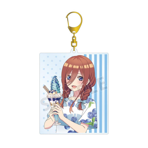 『五等分の花嫁』描き下ろしイラスト 中野三玖 フルーツワンピースver. BIGアクリルキーホルダー【202501再販】