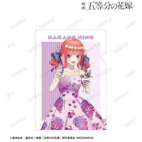 『映画 五等分の花嫁』描き下ろしイラスト 中野二乃 フルーツワンピースver. クリアファイル