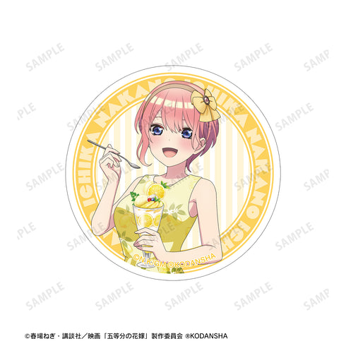 『映画 五等分の花嫁』描き下ろしイラスト 中野一花 フルーツワンピースver. プチ缶ケース