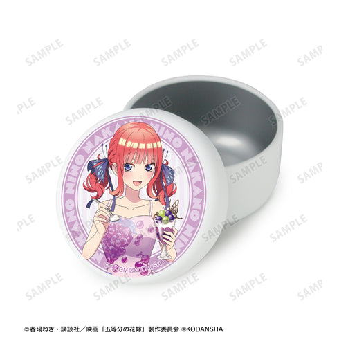 『映画 五等分の花嫁』描き下ろしイラスト 中野二乃 フルーツワンピースver. プチ缶ケース
