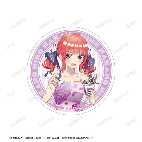 『映画 五等分の花嫁』描き下ろしイラスト 中野二乃 フルーツワンピースver. プチ缶ケース